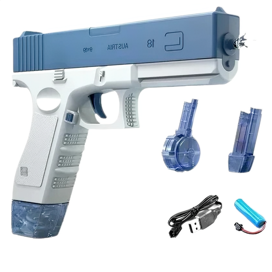 Get Ready for Action with the Powerful Automatic Water Gun Glock!