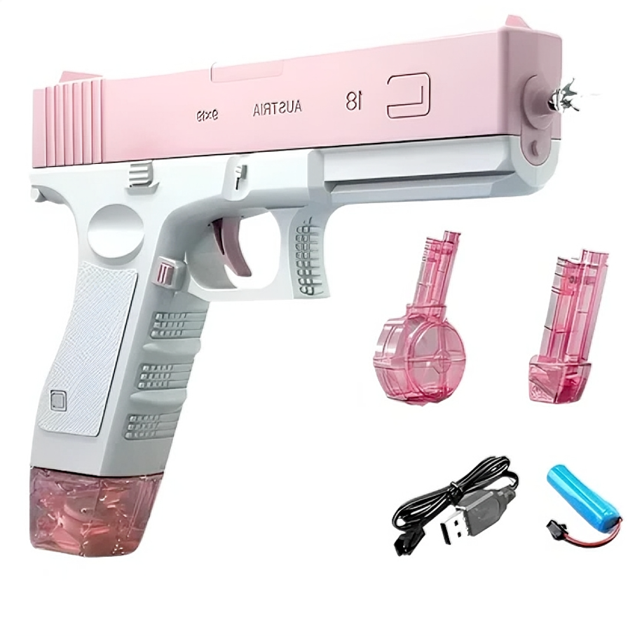 Get Ready for Action with the Powerful Automatic Water Gun Glock!